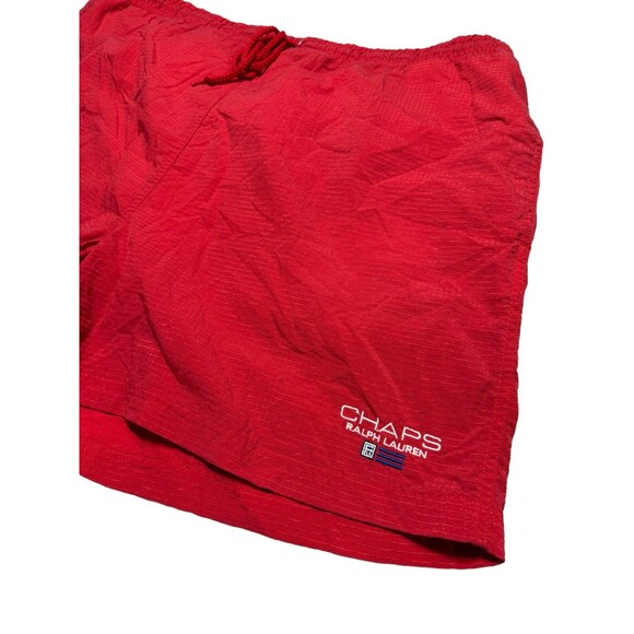 Chaps Ralph Lauren Vintage Red Swim Trunks Men’s Size XL - Picture 5 of 15